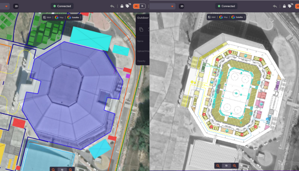 CAD outside and inside