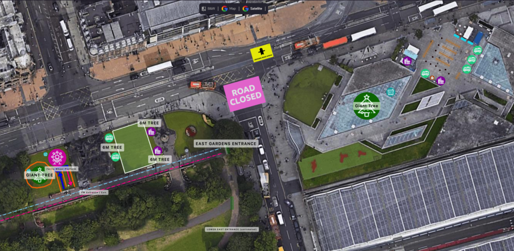 Outdoor Event Plan Edinburgh