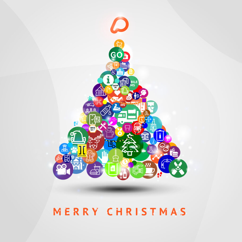 Merry Christmas 2022 OnePlan xmas tree