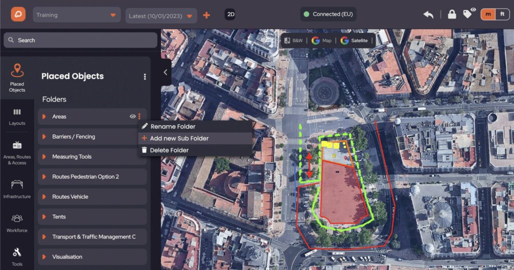 security planning in OnePlan