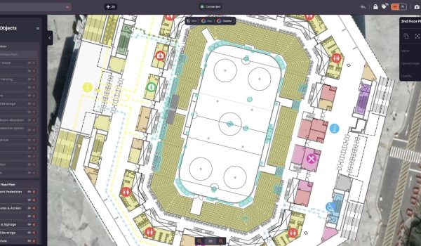 Stadium CAD in OnePlan