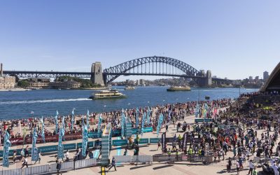 Runners Finish at Pont3 10k Event