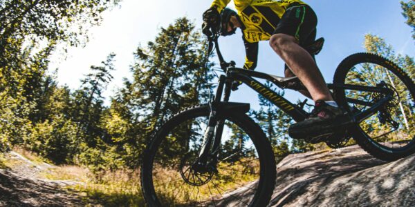 mountain biking image